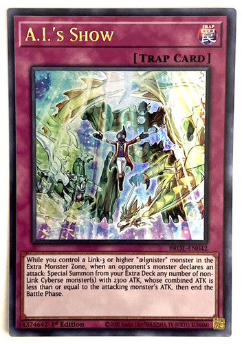 Yugioh A.I.'s Show BROL-EN042 Ultra Rare 1st Edition Near Mint | eBay