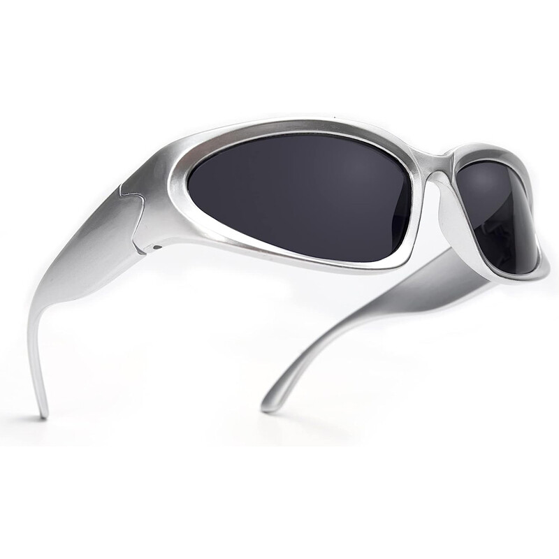 Wrap Around Sports Sunglasses for Men Women Oval Sun Glasses  display picture 1
