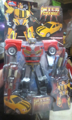 2019 Transforming Car Action Figure Able Star Inter Change NEW 10'' tall
