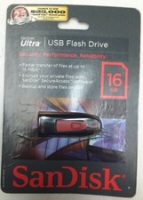 SanDisk ULTRA 16GB USB Flash Drive Slider SDCZ45-016G-A11 Retail Pack