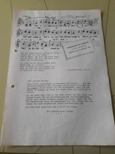 sehr seltener Werbebrief &ndash; Werbeberater Fr. Erdbrink Bremen &ndash; 1953