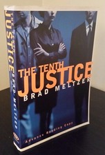 Brad Meltzer - The Tenth Justice inscribed Advance Reading Copy arc proof 1997