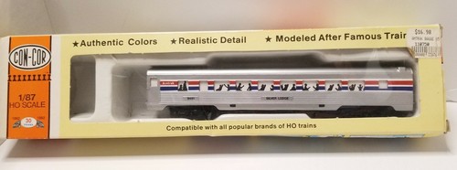HO Con-Cor Amtrak Silver Lodge Personenwagen #9451 | Zustand: Used