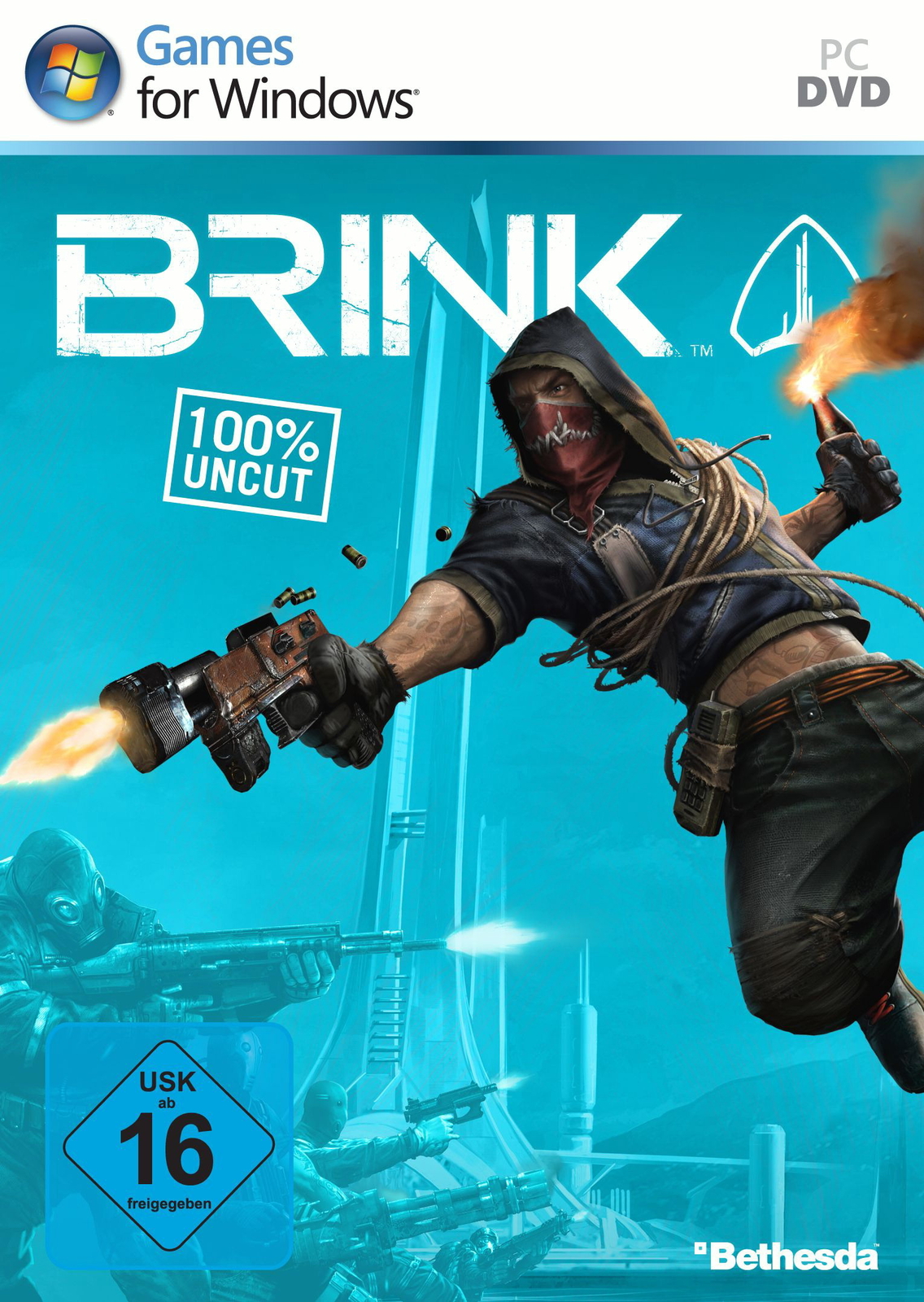 Brink PC, 2011, DVD-Box 100% UNCUT Revolution Team Work Keine Grenzen OVP