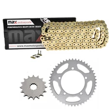 Gold O-Ring Drive Chain And Sprockets Kit for Suzuki DL650 V-Strom 650 Xt Abs