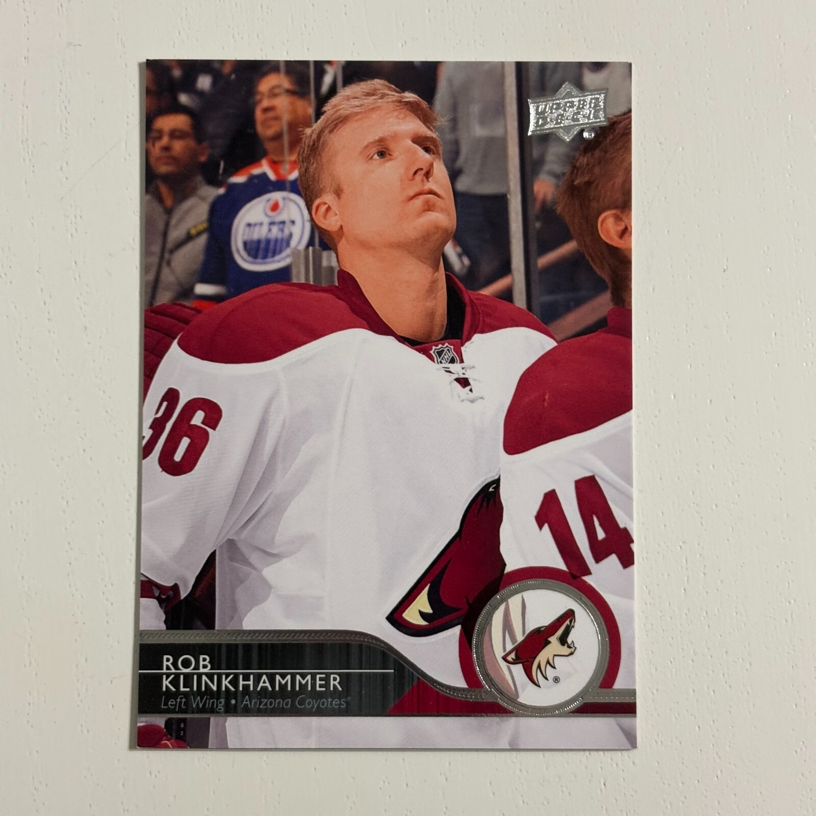 2014-15 Upper Deck Hockey Trading Card #12 Rob Klinkhammer