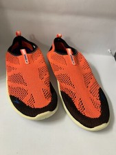 Speedo girls orange/black/white water shoes size 5