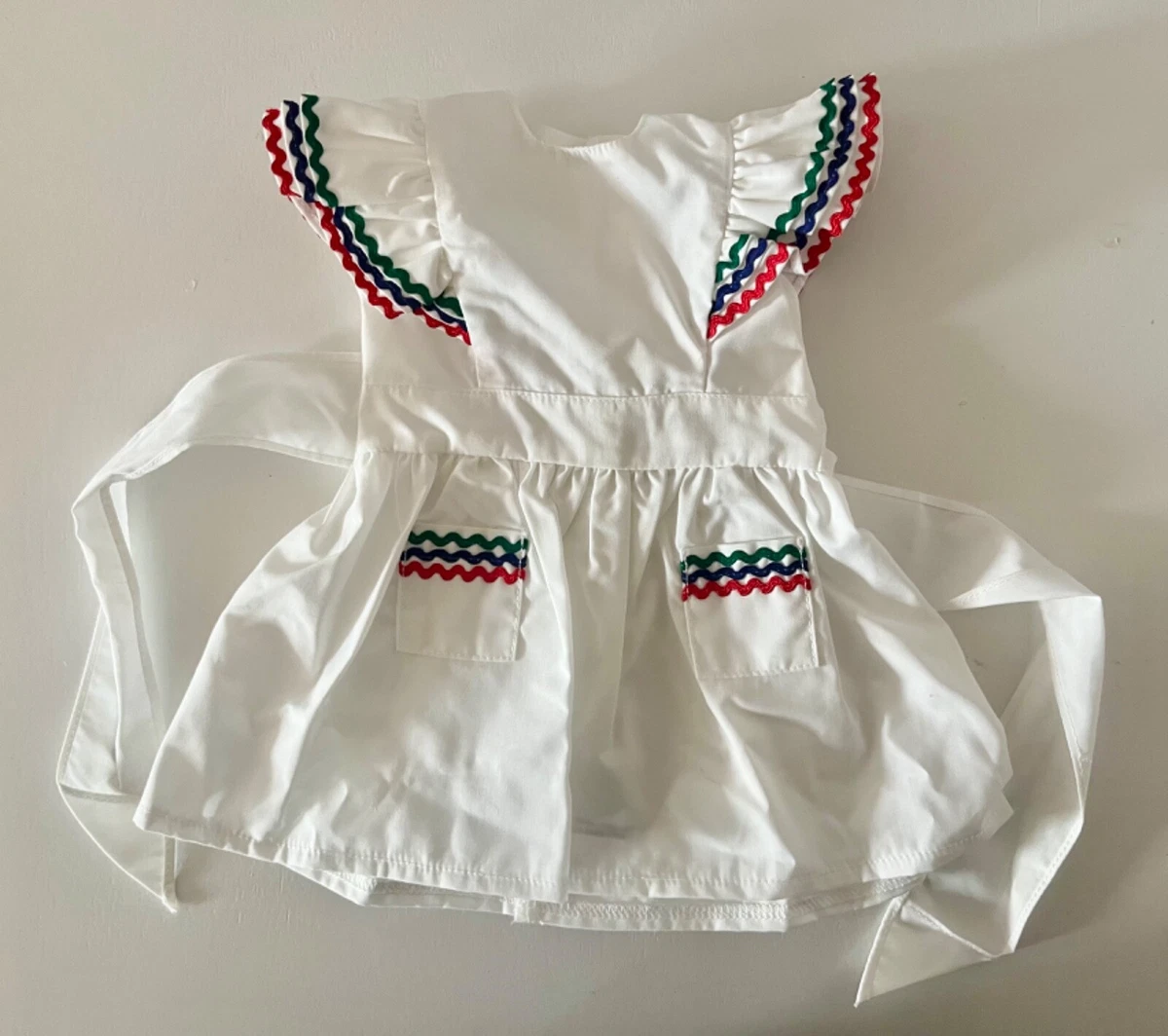 AMERICAN GIRL MOLLY Birthday Party Pinafore Dress ~Pleasant