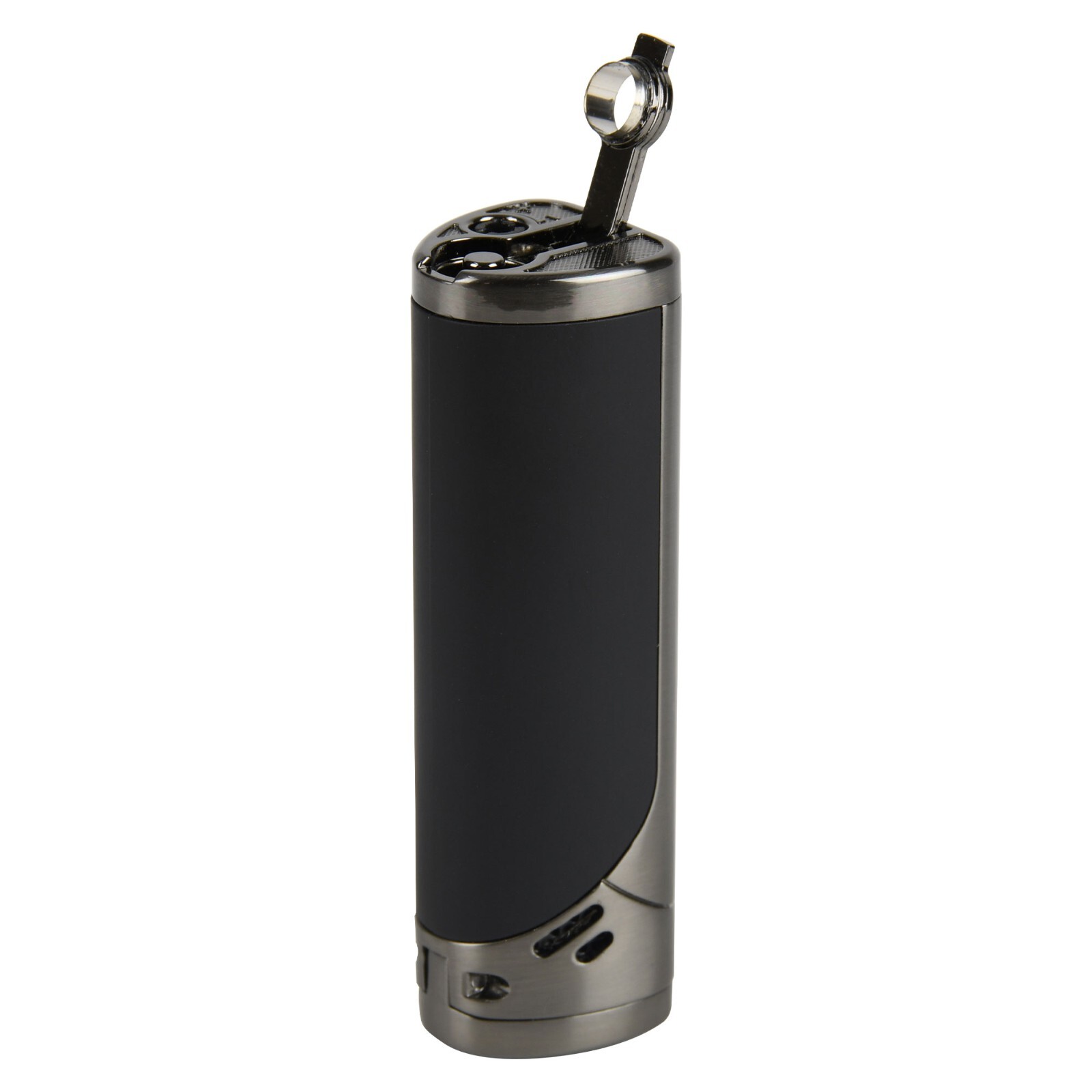 Hammersmith Ballistic Quad-Flame Torch Lighter- Gunmetal/Black
