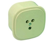 PRESA TELEFONICA TRIPOLARE DA MURO TELEFONO COLORE AVORIO FERR 12362