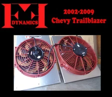 FF DYNAMICS EXTREME ELECTRONIC COOLING FAN SYSTEM: 2002-2009 CHEVY TRAILBLAZER