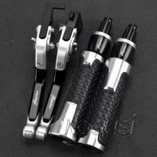 For SUZUKI HAYABUSA GSX1300R CNC Aluminum Hand Grips Ends Brake Clutch Levers