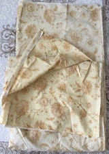 DORMA ANISE CHYRSANTHEMUM FABRIC  - 92" X 204" (2.3 m x 5.1 m) remnant