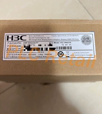 NEW H3C EWP-WA6338-FIT wireless ap WA6338 FedEx or DHL