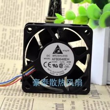 Delta AFB0648EH 6025 DC48V 0.21A 6CM 4-Wire PWM Inverter Cooling Fan