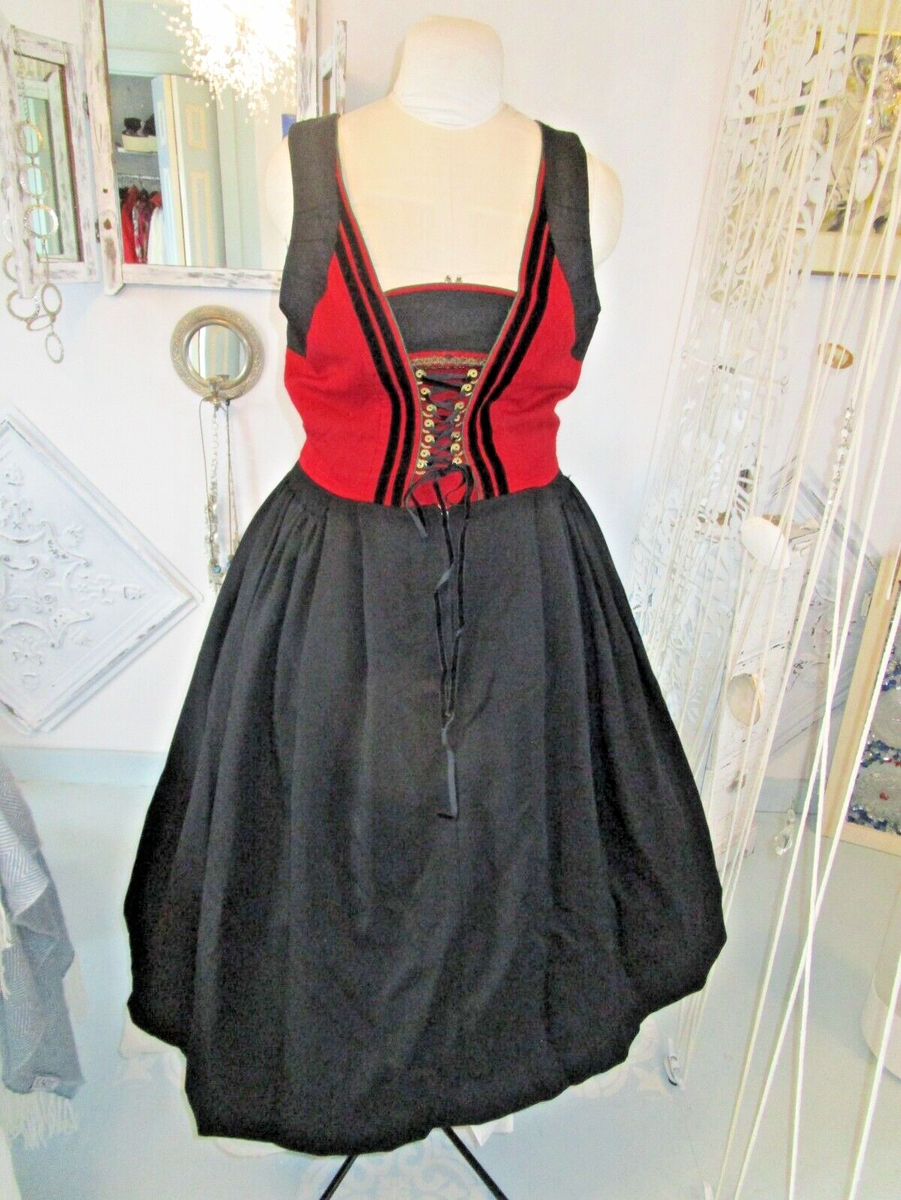 Vintage Octoberfest/Folk Festival Brocate Dirndl/Dress Tyrol Austria Vintage Octoberfest/Folk Festival Brocate Dirndl/Dress Tyrol Austria