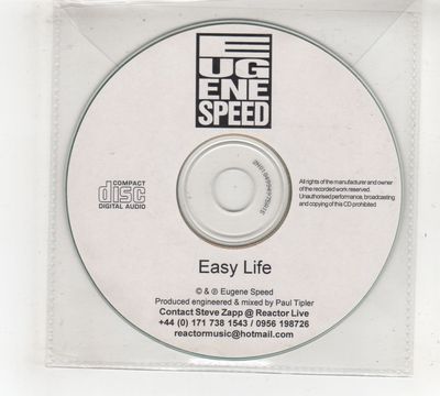 (GV377) Eugene Speed,  Easy Life - DJ CD