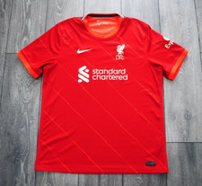 SIZE MENS XL LIVERPOOL ANFIELD 2021 2022 HOME FOOTBALL SHIRT JERSEY NIKE RED