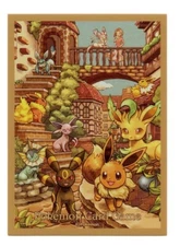 Eevee Heroes Gym Box Individual Card Sleeve Pokemon Center Japan Original