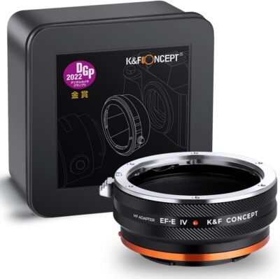K&F CONCEPT EOS-NEX for Canon (EF/EF-S) Lens and Sony E Mount Camera Body