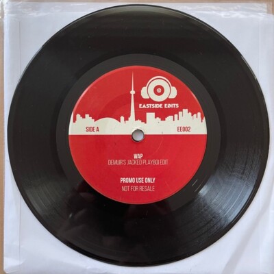 WAP '' DEMUIR'S JACKED PLAYBOI '' / DOUBLE A '' OH MY GOD '' NEW UK 7 EASTSIDE EDITS