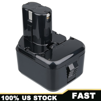 12V 4800mAh Ni-MH Battery for Hitachi EB1214S EB1212S EB1814SL EB1820L 320388