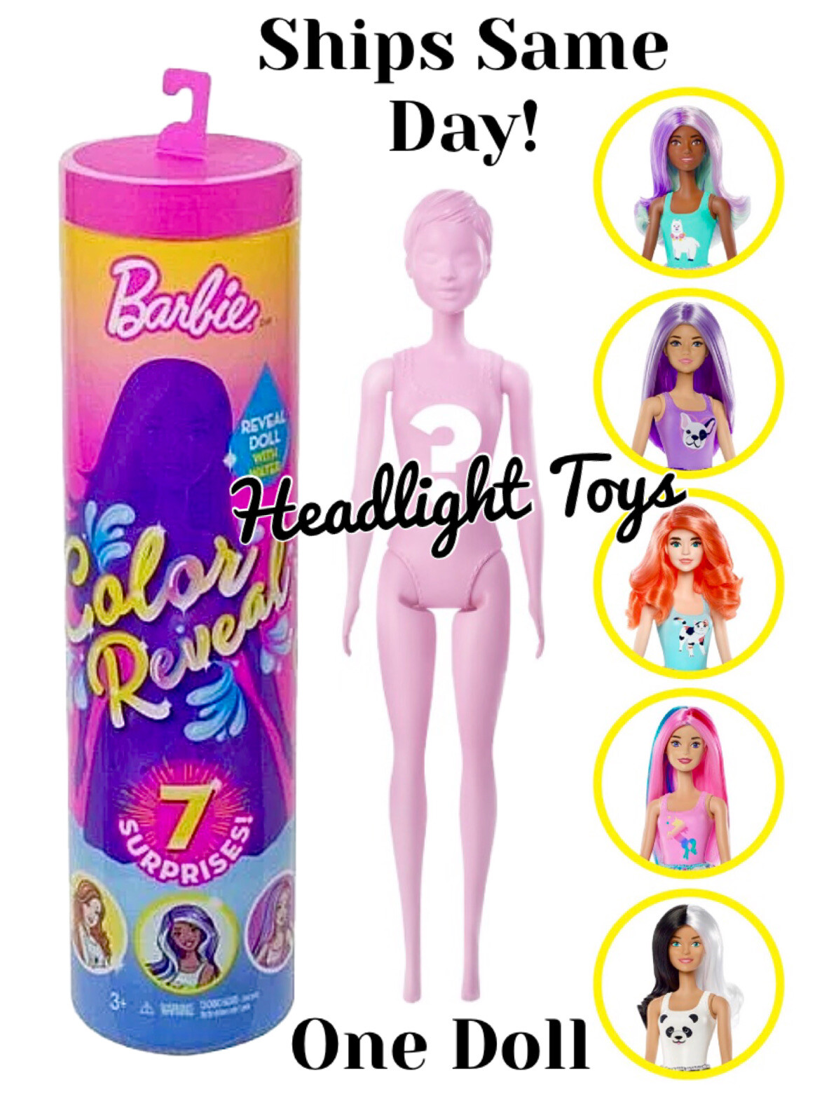 barbie color surprise