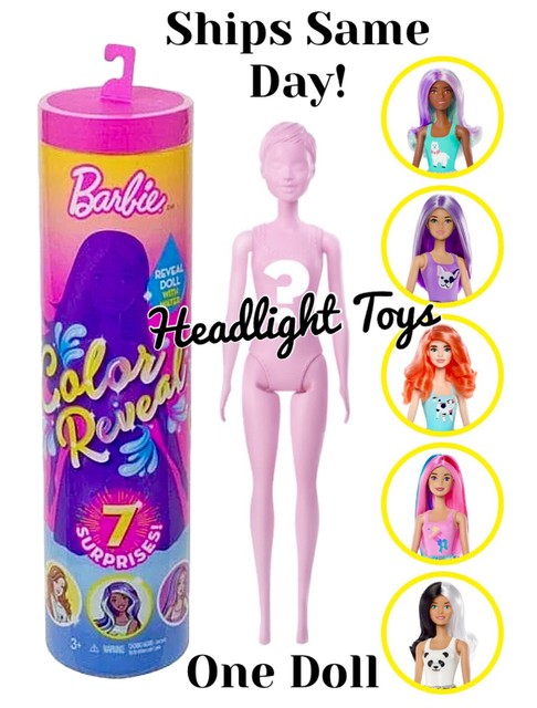 barbie color surprise doll
