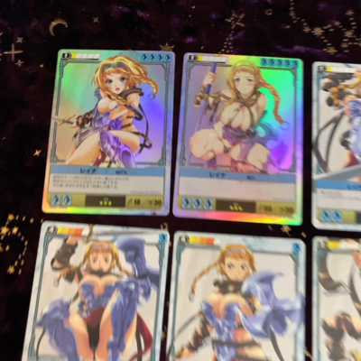 18 Reina SET Queen's Blade The Duel Trading Card Hobby Japan 2009