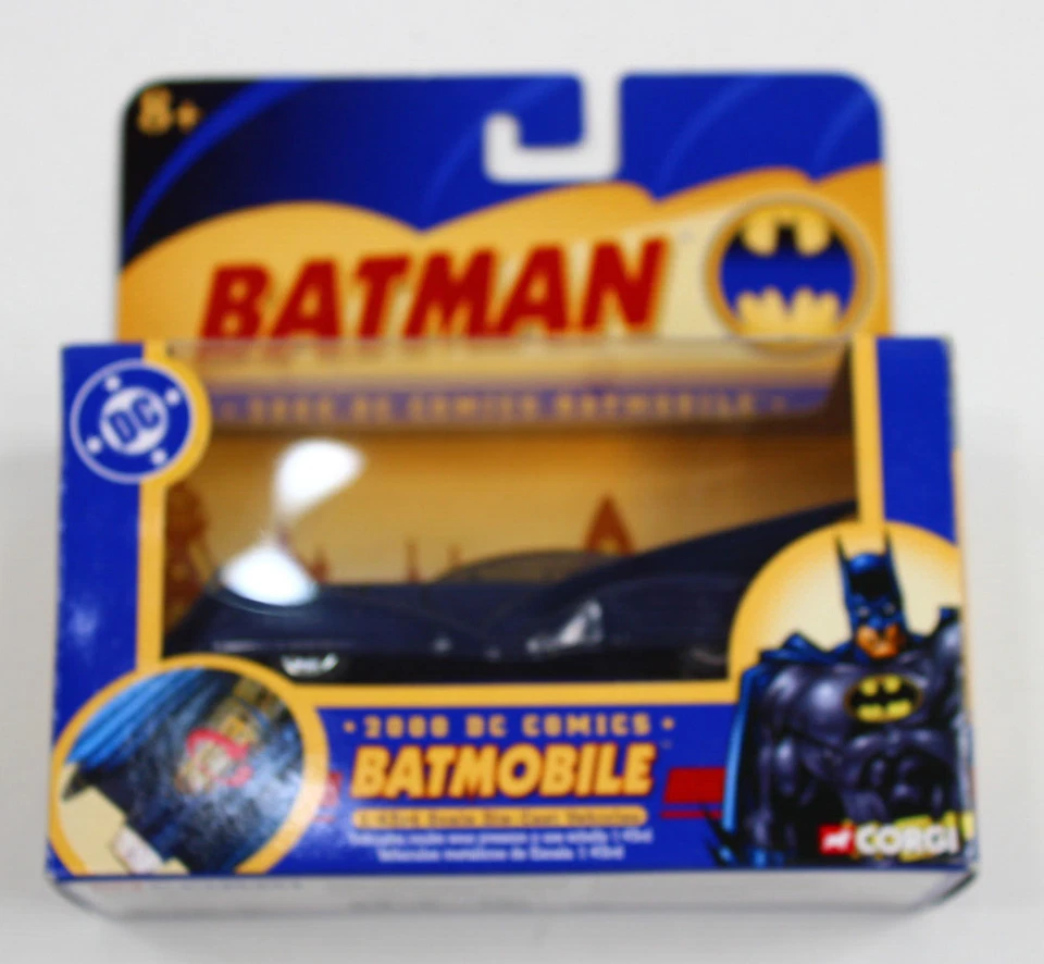 2004 Batman Die-Cast Batmobile 1:43 Scale Corgi 77302 DC Comics New MINT - Image 3 of 4