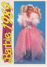 1991 Action/Panini Another First For Barbie 1989 #174 Superstar barbie 2