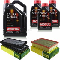 Motul 8 L 5W-30 MOTOR-ÖL+MANN-FILTER FüR Bmw 7Er E65 E66 E67 745 I Li 730 Ili