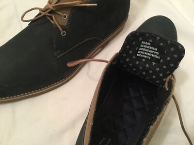 G.H. Bass & Co Men\'s Baltimore Leather Chukka - 13 Sz 13 G.H. Bass Black Leather Captian Chukka Boot Size 13M  main image 4