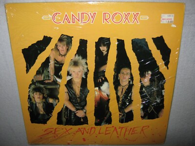 CANDY ROXX Sex and Leather ORIGINAL SEALED NEW Vinyl EP 12 UK