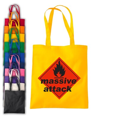 Massive Attack Tote Bag | Blue Lines | Bristol | Trip Hop | Rap | Tricky