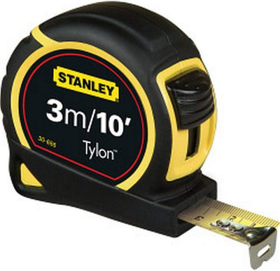 STANLEY 0-30-686 Tylon Tape, 3M/10Ft
