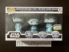 Funko! Pop Star Wars Anakin Obi-Wan Kenobi Yoda Endor 3-Pack GITD Amazon Glow