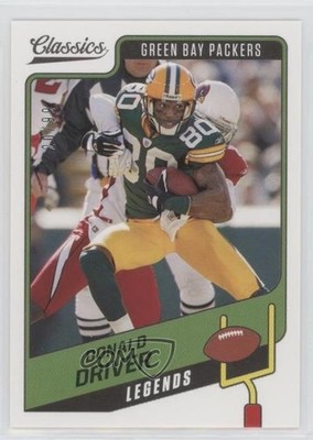 2021 Panini Classics Legends Red Back 20/99 Donald Driver #131 1u6