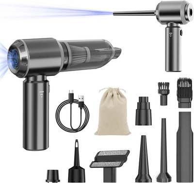 20000Pa Car Vacuum Cleaner High Power, Cordless Mini Vacuum Air Duster for Car D
