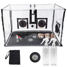 Large Still Air Box Mushroom Mycology Fume Hood Propagation StationsGrow Kit ...
