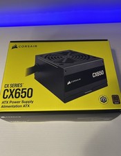 Image of CORSAIR CX650 80 Plus Bronze Non Modular Low-Noise ATX 650W Power Supply PSU