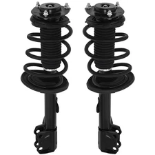2pc Front Complete Shock Strut Springs & Mounts For 2010-2015 Lexus RX450h RX350