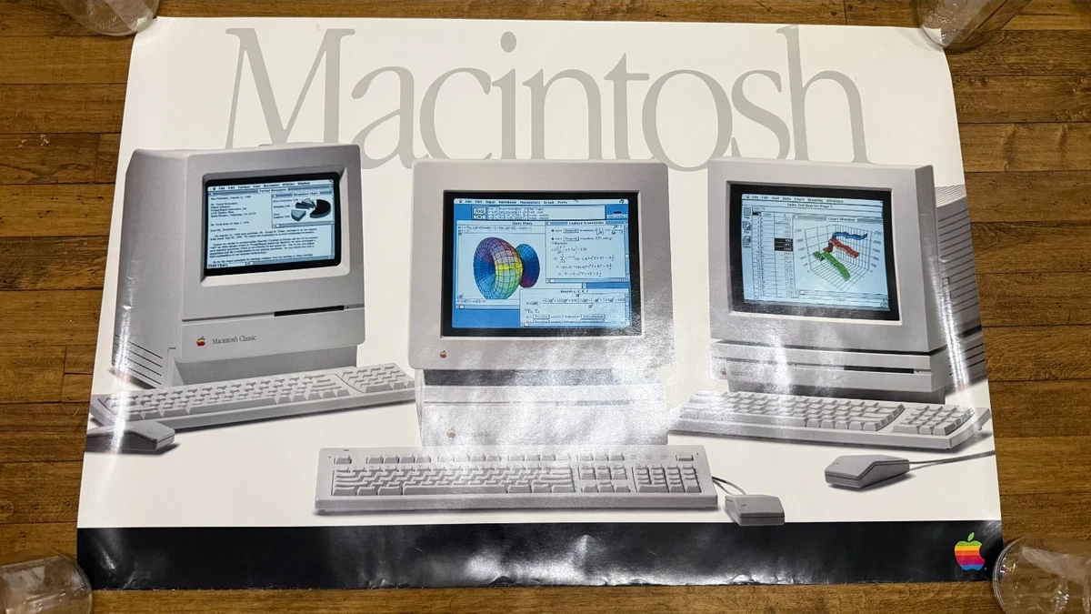 apple computer poster products for sale | eBay