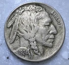 1924  Buffalo Nickel - VF/XF - Nice Coin!!