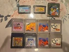 11 Japanese Gameboy Color Advance Games Samurai Spirits PITMAN Pokemon Gold Silv