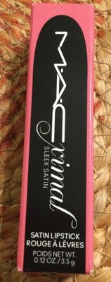 MAC MACximal Sleek Satin Lipstick, 0.12 oz./3.5 g,#802 BRAVE- New