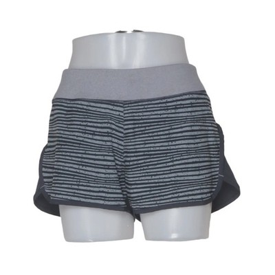 Layer 8, Sportshorts, Größe: S, Grau/Blau, Elasthan/Polyester, Streifen #ChD