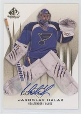 2013-14 SP Game Used Edition Gold Auto Jaroslav Halak #19 Auto 2u9