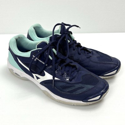 Mizuno Wave Phantom 2 NB Netball Shoes US11 UK8.5 EU42.5 Blue