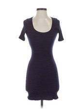 Reformation Women Blue Casual Dress XXS